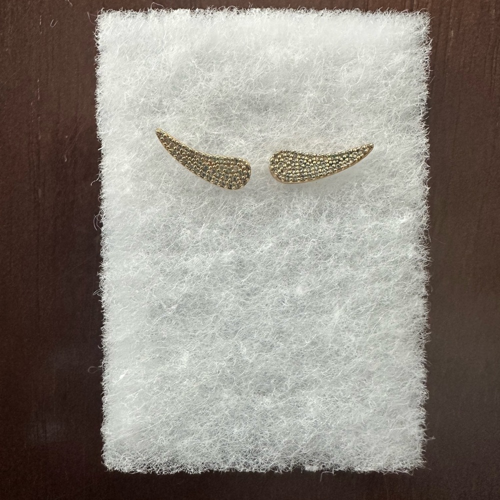 Uncommon James Gold Wing Earrings